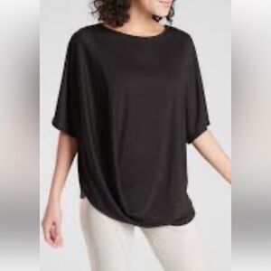 Athlete Dolman Tee - size Small in Black